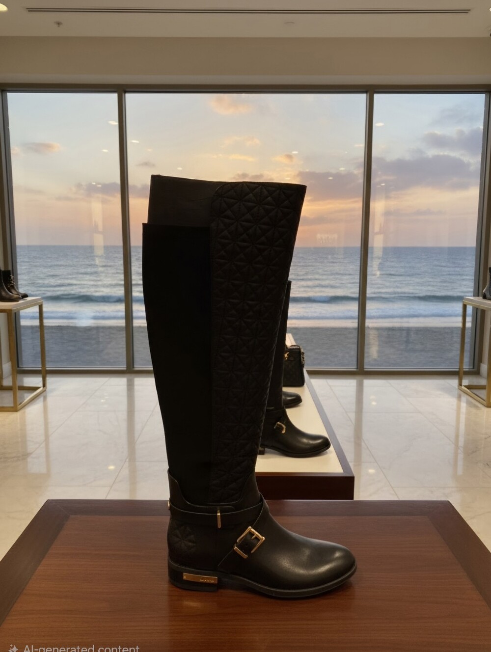 VINCE CAMUTO PATIRA TALL BOOTS WOMEN'S SZ 6M WIDE CALF NWB $295